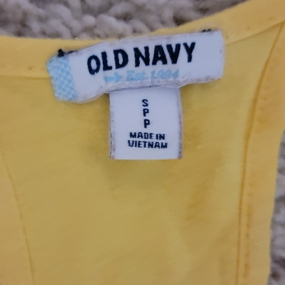 Yellow Racerback top - Picture 3 of 3